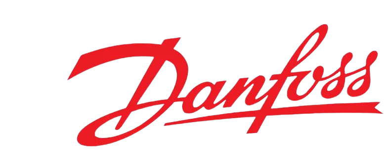 Danfoss: شركة دنماركية متخصصة في حلول التبريد والتدفئة والتحكم في الطاقة والأتمتة، وتنتج محركات وسواقات متغيرة التردد (VFDs).